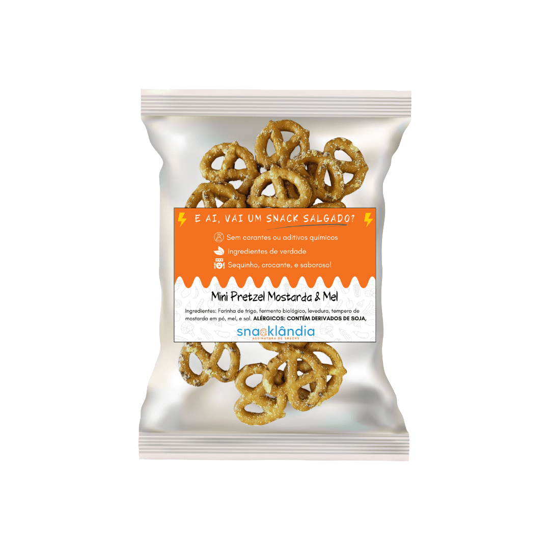 Mini Pretzel Mostarde & Mel