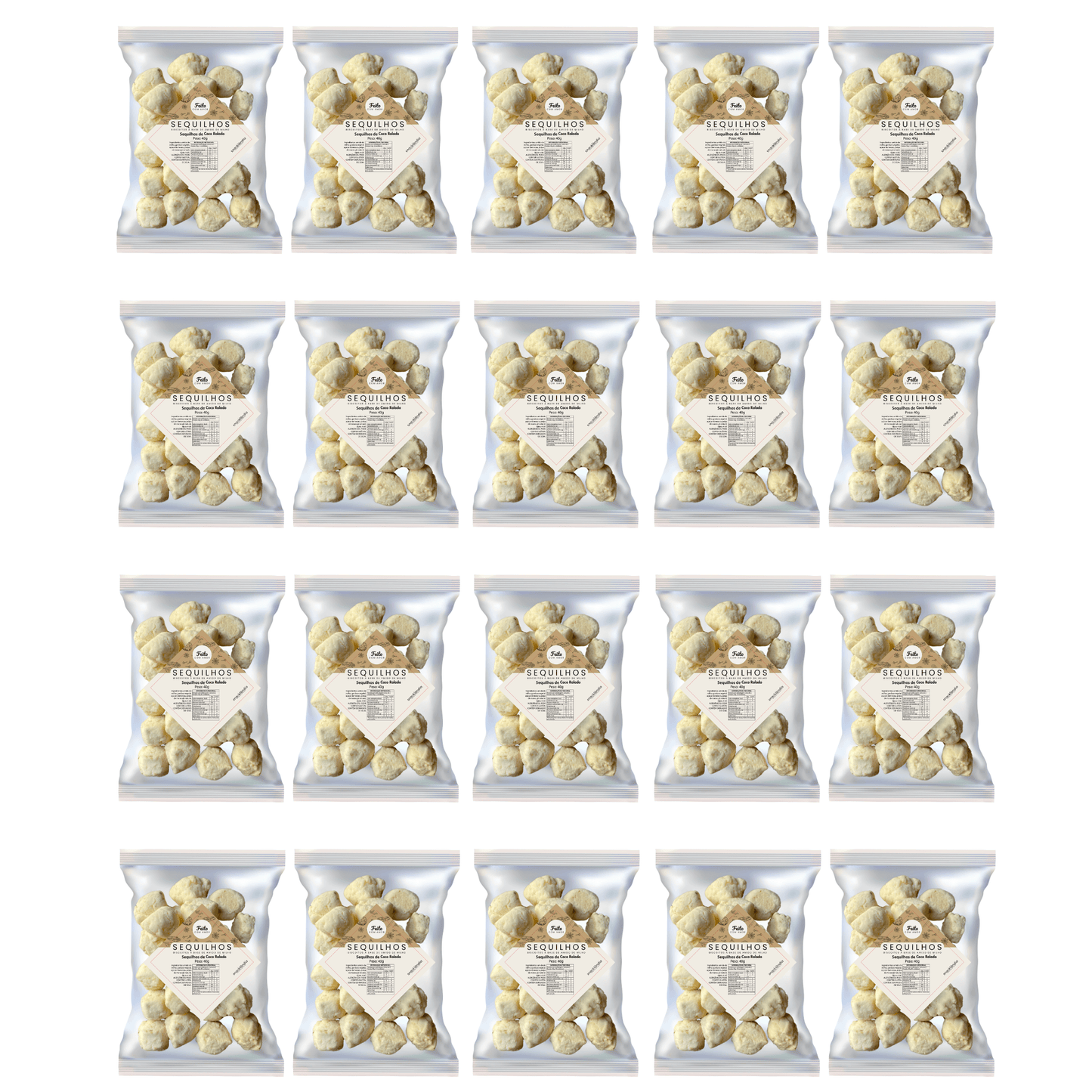 Sequilhos de Coco Ralado