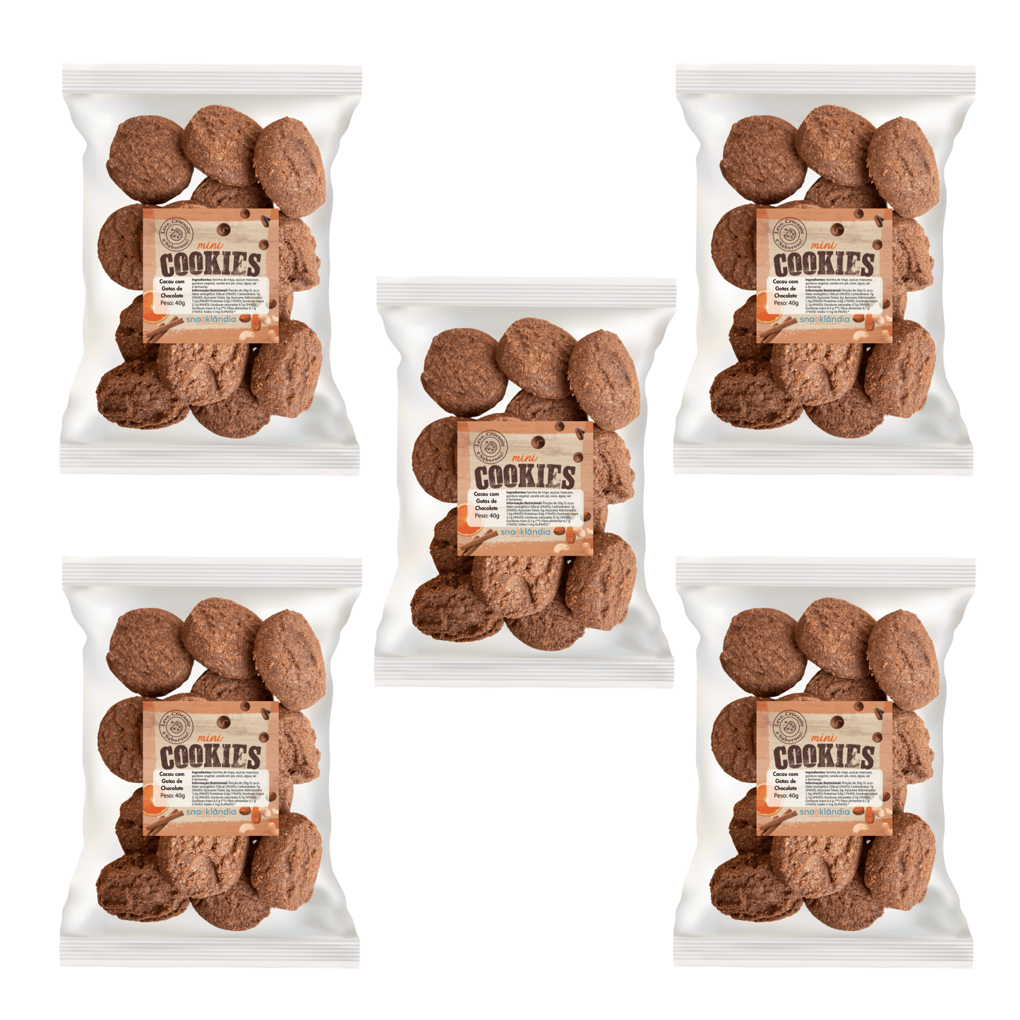 Cookie de Cacau com Gotas de Chocolate