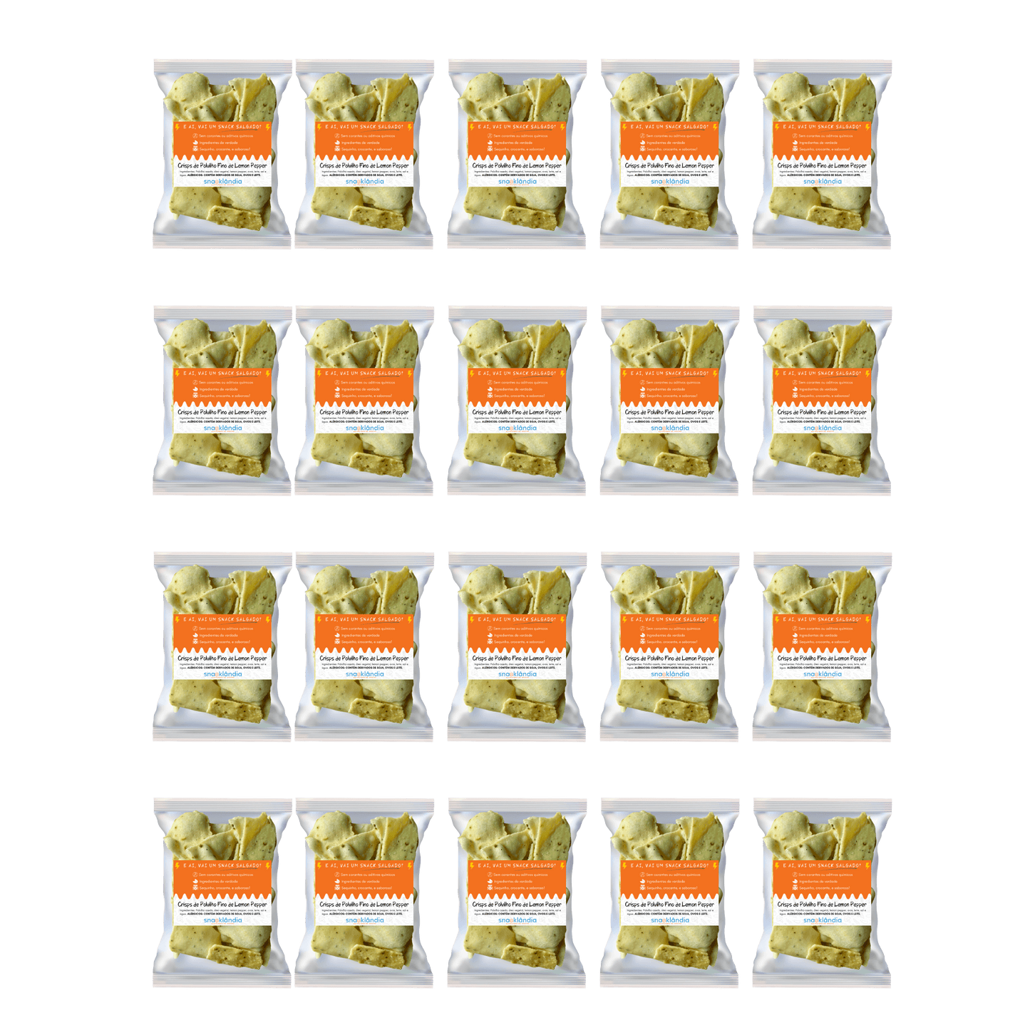 Crisps de Polvilho de Lemon Pepper