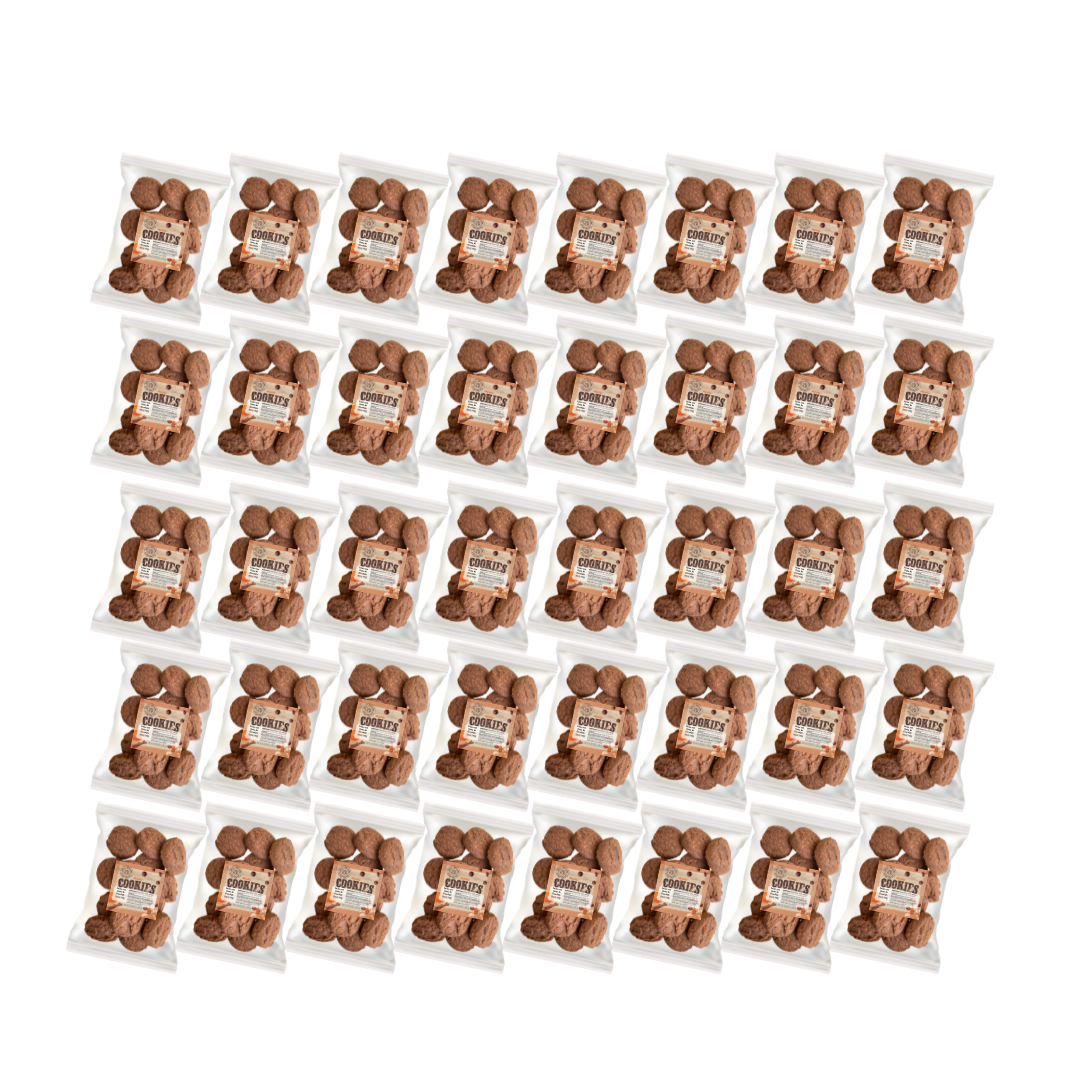 Cookie de Cacau com Gotas de Chocolate