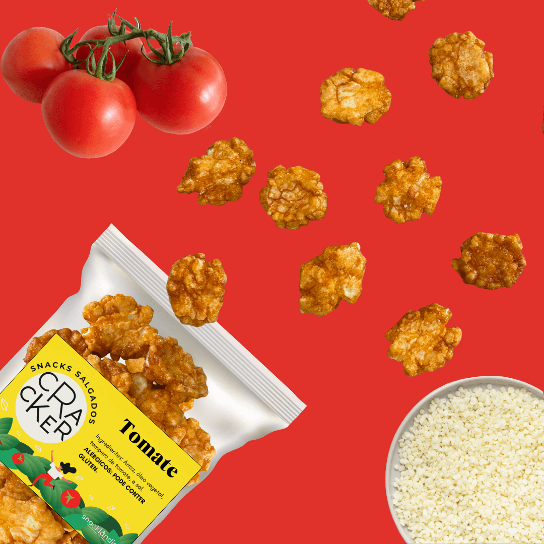 Cracker de Arroz sabor Tomate