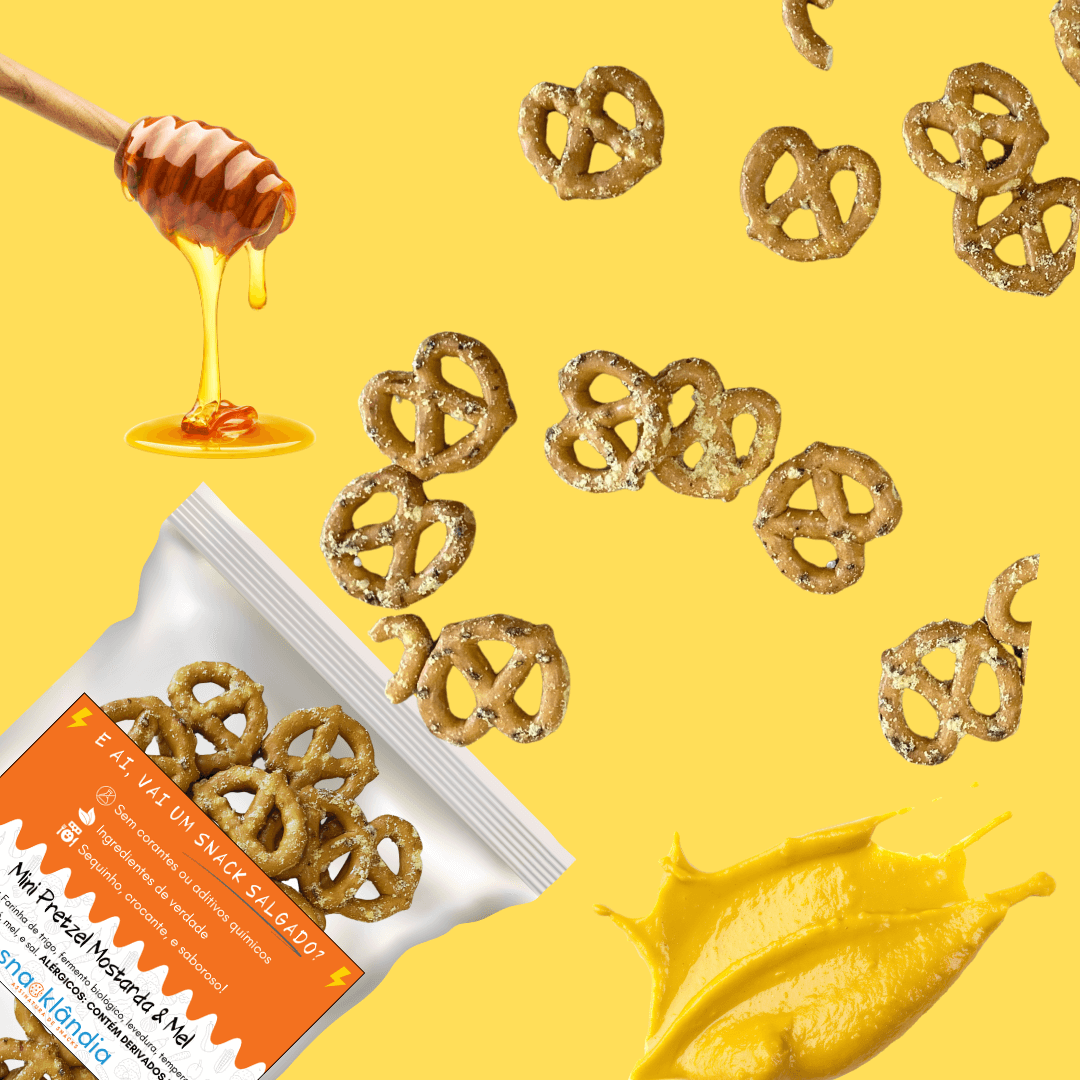 Mini Pretzel Mostarde & Mel