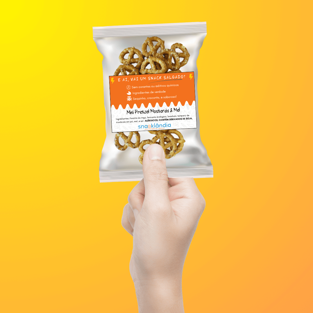 Mini Pretzel Mostarde & Mel