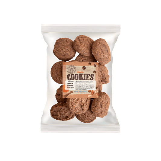 Cookie de Cacau com Gotas de Chocolate