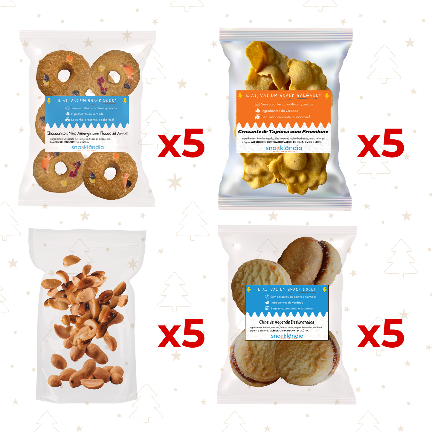 COMBO Natalino Snacklândia