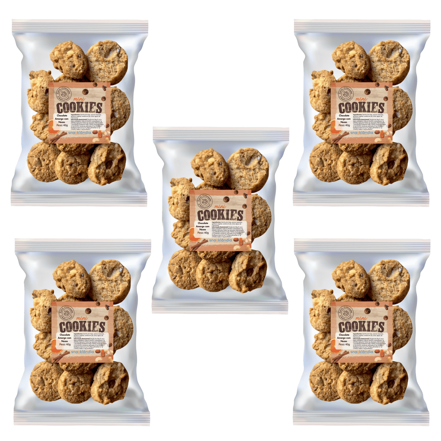 Cookie de Chocolate Amargo com Nozes