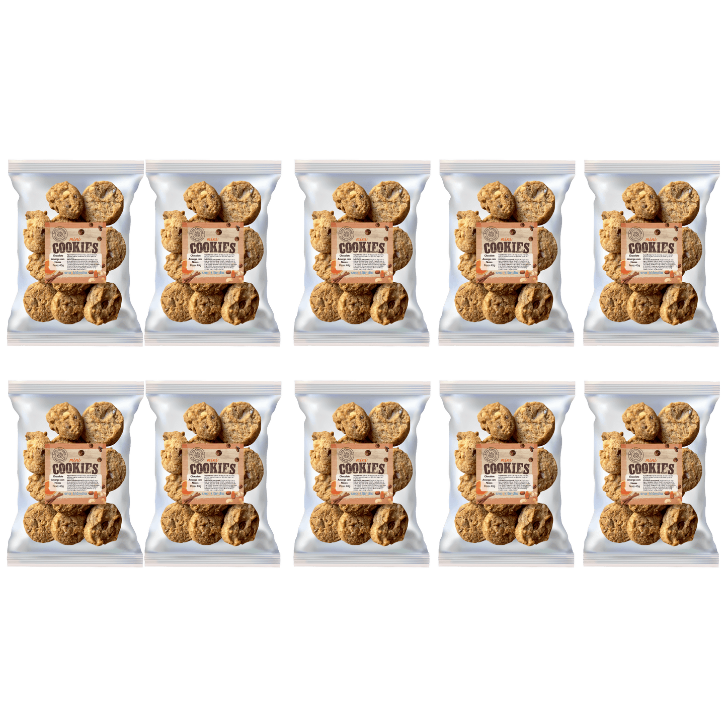 Cookie de Chocolate Amargo com Nozes