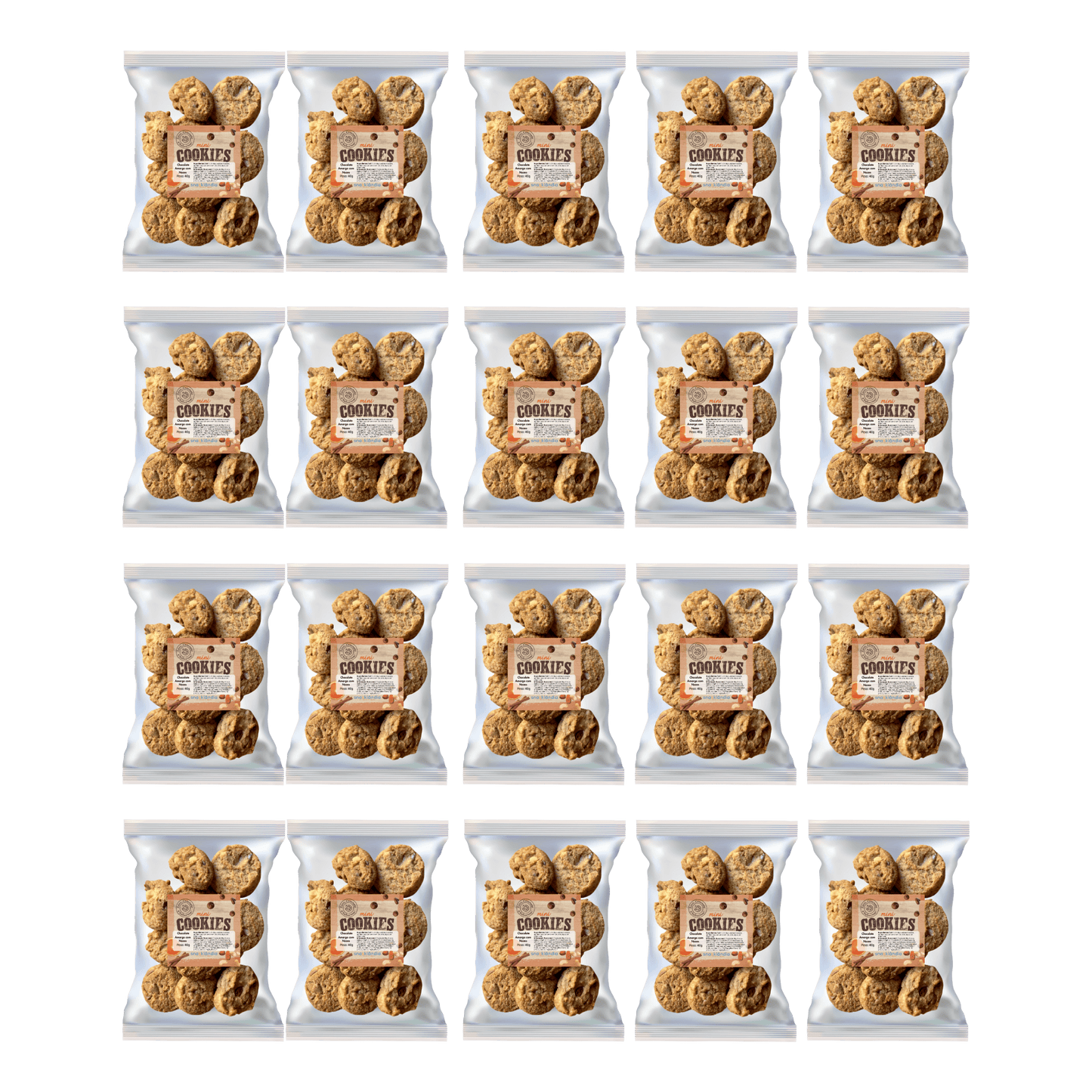 Cookie de Chocolate Amargo com Nozes